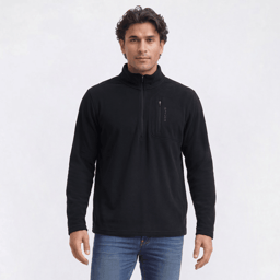 Mens Spyder Grid Fleece 1/4 Zip