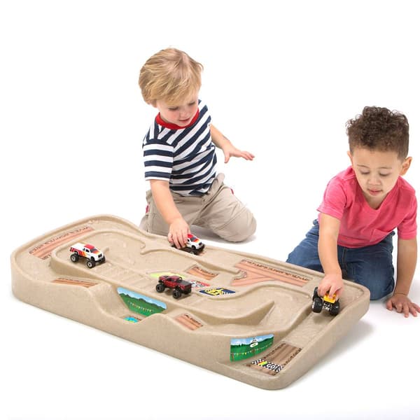 Simplay3 Carry & Go Toy Car and Train Track Table