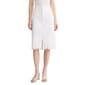 Womens Jones New York Lexington Midi Demin Skirt With Embroidery - image 1