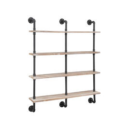 4D Concepts Claremont Double 4-Tier Industrial Hang/Floor Shelf