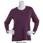 Womens Hasting &amp; Smith Long Sleeve Solid Henley Top - image 3