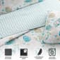 FreshFolds 3pc. Coral Themed Seaside Bedspread Quilt Set - image 6