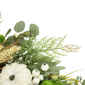Northlight 24in. Peony & Pumpkin Artificial Fall Harvest Wreath - image 2