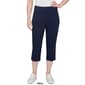 Petite Ruby Rd. Pant Program Solid Capri Pants - image 3