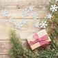 Northlight Seasonal Snowflake Beaded Christmas Garland - image 3