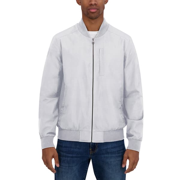 Mens Nautica Solid Flight Jacket - image 