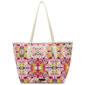 Betsey Johnson Kaleidoscope Floral Tote - image 3