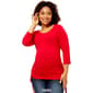 Womens Times Two Bracelet Sleeve Solid Side Tie Maternity Top - image 5