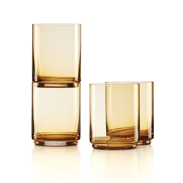 Lenox® Tuscany Classics Stackable Amber Tall Glasses - Set of 4