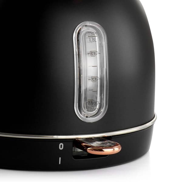 MegaChef 1.8L Half Circle Electric Tea Kettle w/ Thermostat