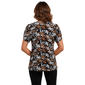 Womens AK Anne Klein Long Sleeve Floral Blouse - image 3