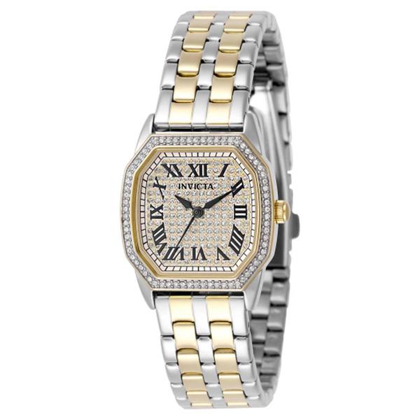 Womens Invicta Wildflower Gold & Steel Silver Dial Watch - 50080 - image 