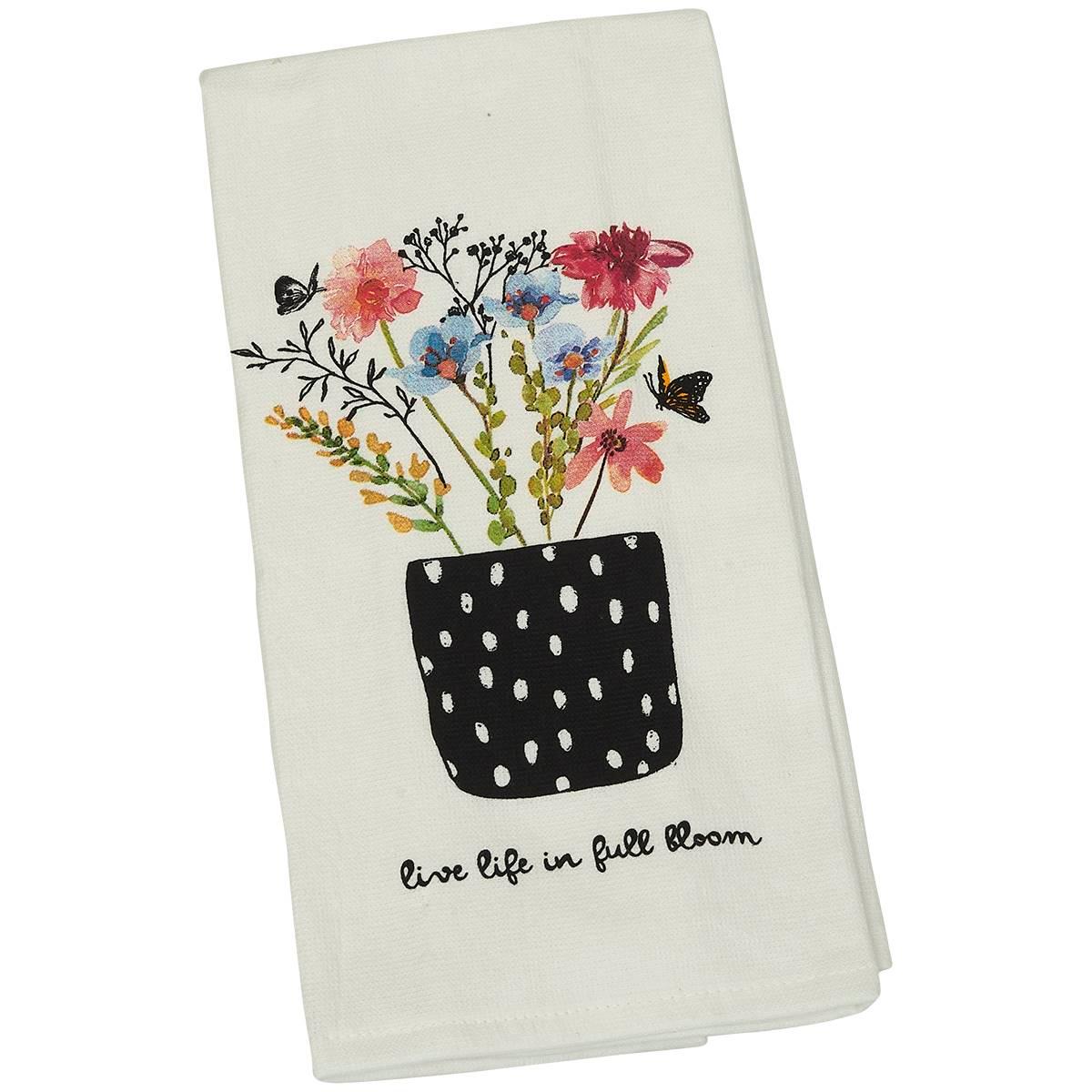 Essential Kitchen Life in Bloom Kitchen Towel
