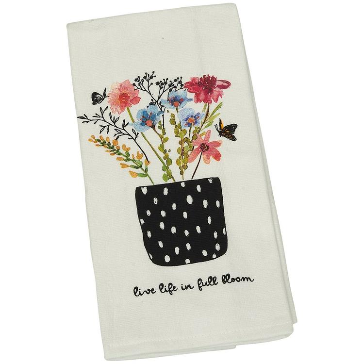 Essential Kitchen Life in Bloom Kitchen Towel