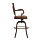 HH2 Home Bridgetown Tilt Metal Counter Height Swivel Stool - image 4