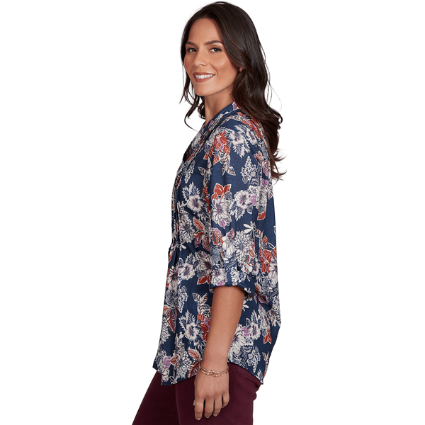 Petite Ruby Rd. Must Haves Kensington Floral Blouse
