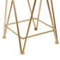 9th & Pike® Gold Metal Contemporary Accent Table - Set of 2 - image 7