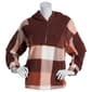 Womens Como Blu Color Block Sherpa Pullover Hoodie - image 2