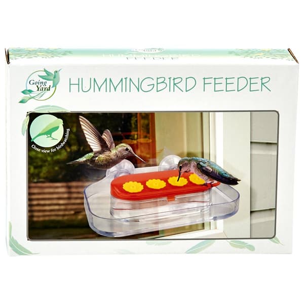 Plastic Window Hummingbird Feeder - image 