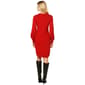 Womens Nina Leonard Long Pleat Bubble Sleeve Sweater Dress - image 3
