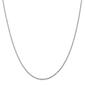 Unisex Gold Classics&#40;tm&#41; 1.30mm. 14kt White Gold Rope 14in. Necklace - image 1
