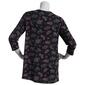 Womens Preswick &amp; Moore 3/4 Sleeve Paisley Tunic - image 3
