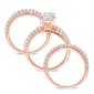 Gemstone Classics™ Lab Created White Sapphire Bridal Set - image 2