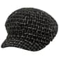 Womens Madd Hatter Tweed Newsboy Cap - image 1