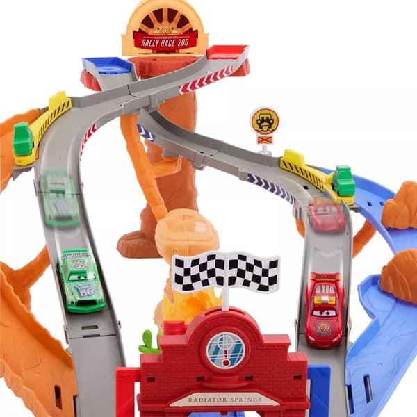 Mattel Disney Pixar Cars Race & Rescue Playset