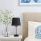 Simple Designs Encased Metal & Clear Glass Table Lamp - image 7