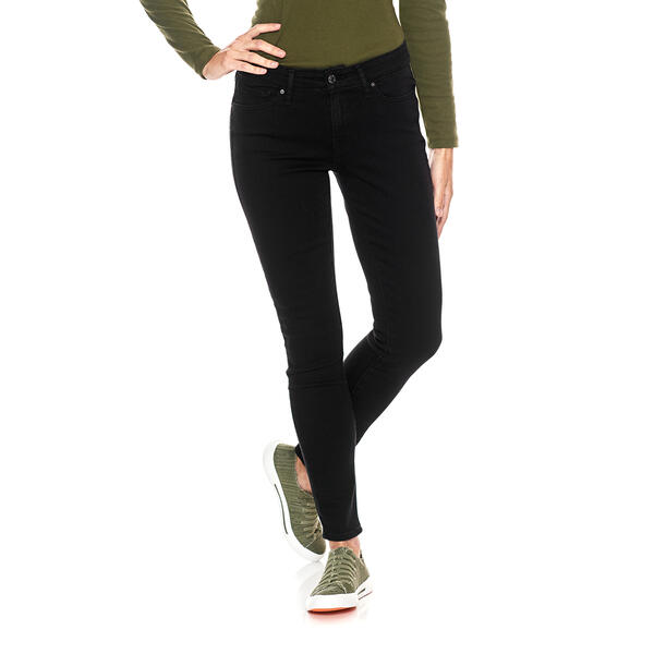 Womens Levi's&#40;R&#41; 711 Solid Stretch Skinny Jeans - image 