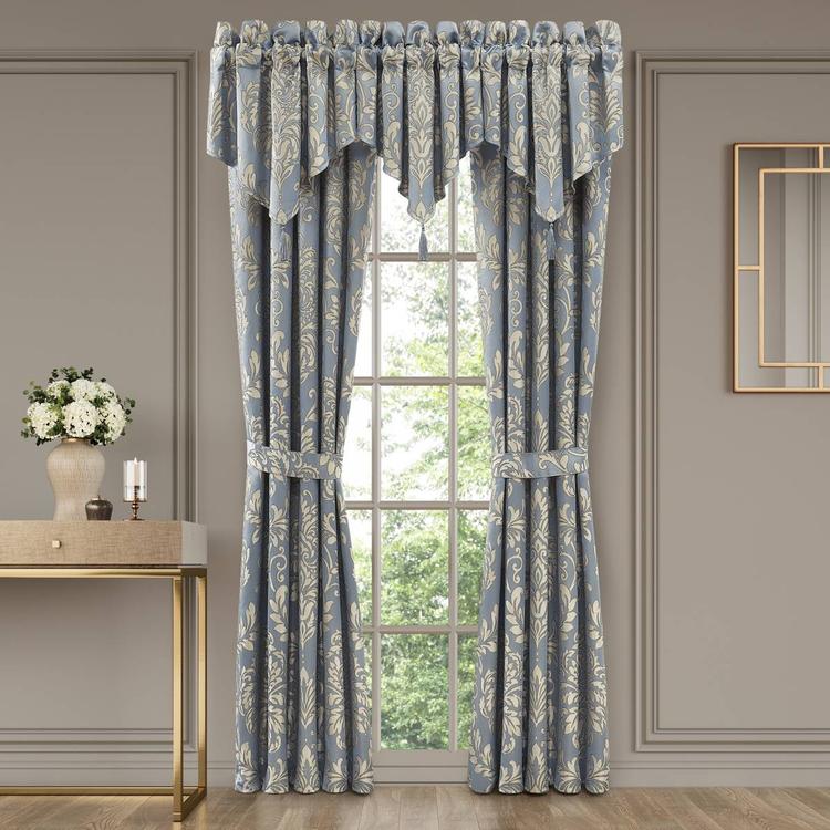 Royal Court Lorenzo Damask Window Panel Pair