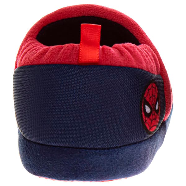 Little Boys Marvel Spider-Man Dual Sizes Slippers
