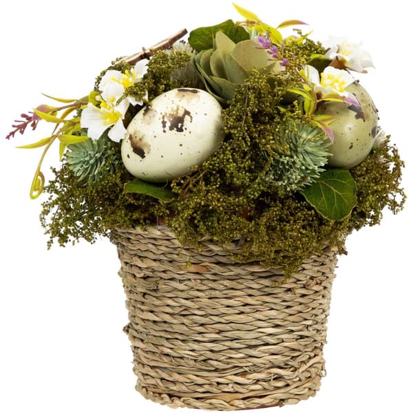 Northlight Seasonal Mixed Floral & Easter Egg Artificial Plant