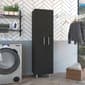 FM FURNITURE Norway Black Broom Closet Pantry - image 2