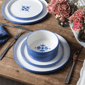 Stone Lain Cobalt 12pc. Porcelain Dinnerware Set - image 5