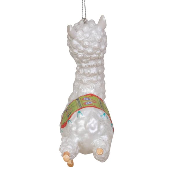 Northlight Seasonal Glittered Jumping Llama Christmas Ornament