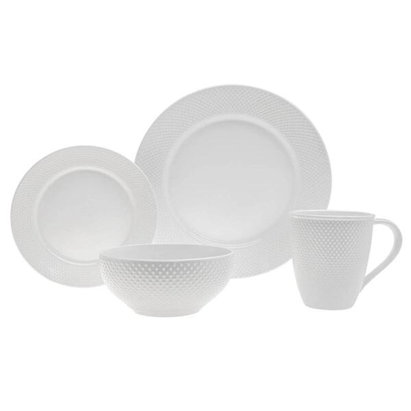Godinger Pique 16pc. Dinnerware Set - image 