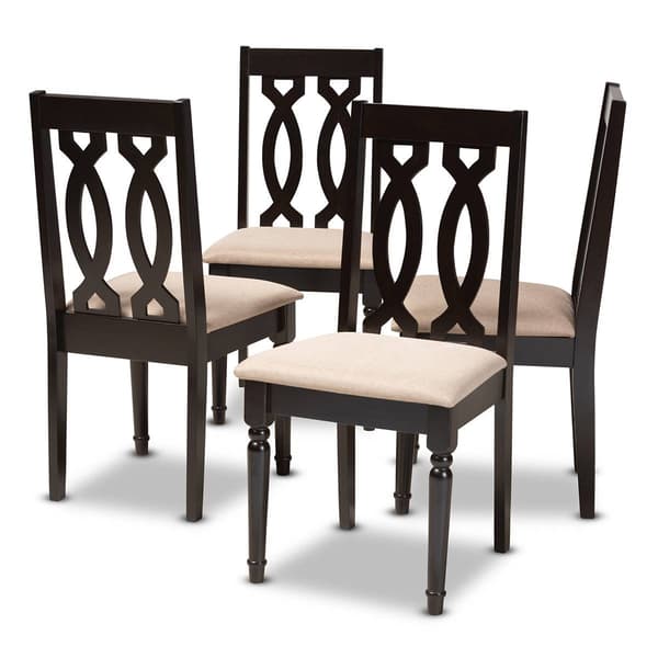 Baxton Studio Cherese Wooden Dining Chair - Set of 4