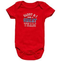 Baby Boy (NB-9M) baby views(R) Dad & I Make a Great Team Bodysuit