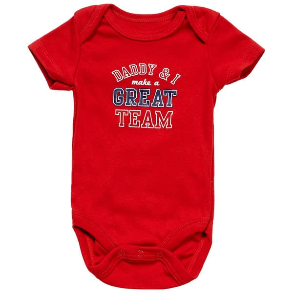Baby Boy (NB-9M) baby views(R) Dad & I Make a Great Team Bodysuit - image 