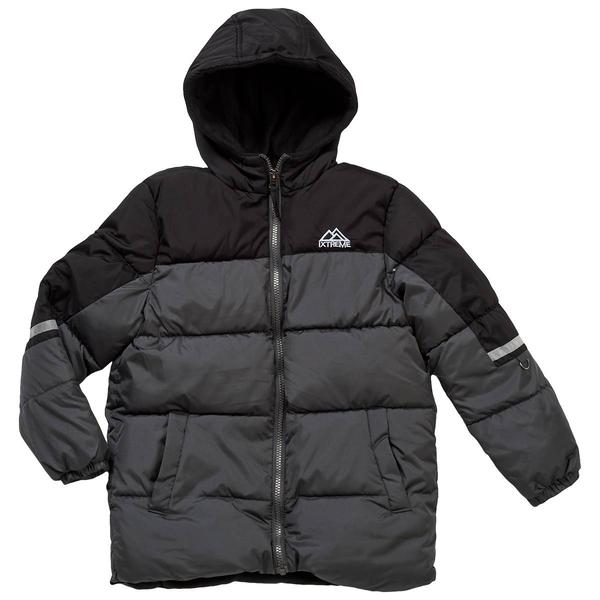 Boys (4-7) iXtreme® Color Block Puffer Coat