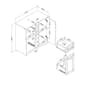 South Shore Vietti Bar Cabinet - image 12