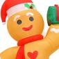 National Tree 8ft. Inflatable Gingerbread Man w/ 6 LED Lights - image 3