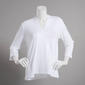 Womens Hasting & Smith 3/4 Sleeve Seamed Front V-Neck Tee - image 2