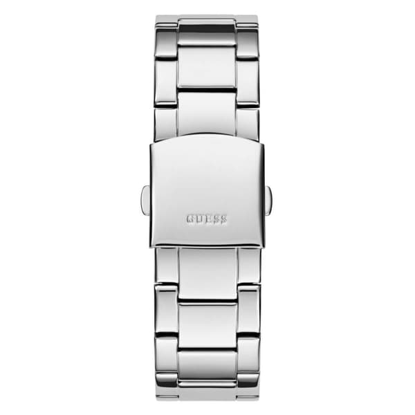 Mens Guess Silver-Tone Chrono Look Dial Watch - GW0900G1