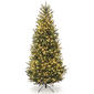 National Tree 6.5ft. Pre-lit Natural Fraser Fir Tree - image 1