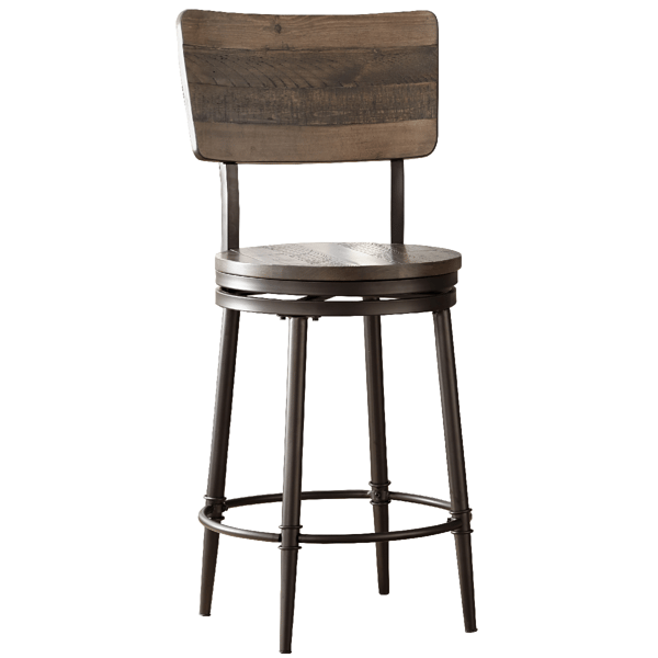 HH2 Home Jennings Swivel Counter Height Stool