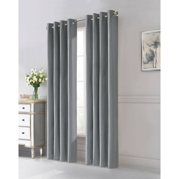 Thermaplus(tm) Edison Grommet Curtain Panel - image 