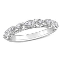 Gemstone Classics(tm) 10kt. White Gold Lab Created Sapphire Ring